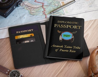 Arawak Taino Tribe of Puerto Rico Passport Cover