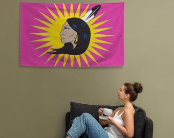 Women Warrior Flag