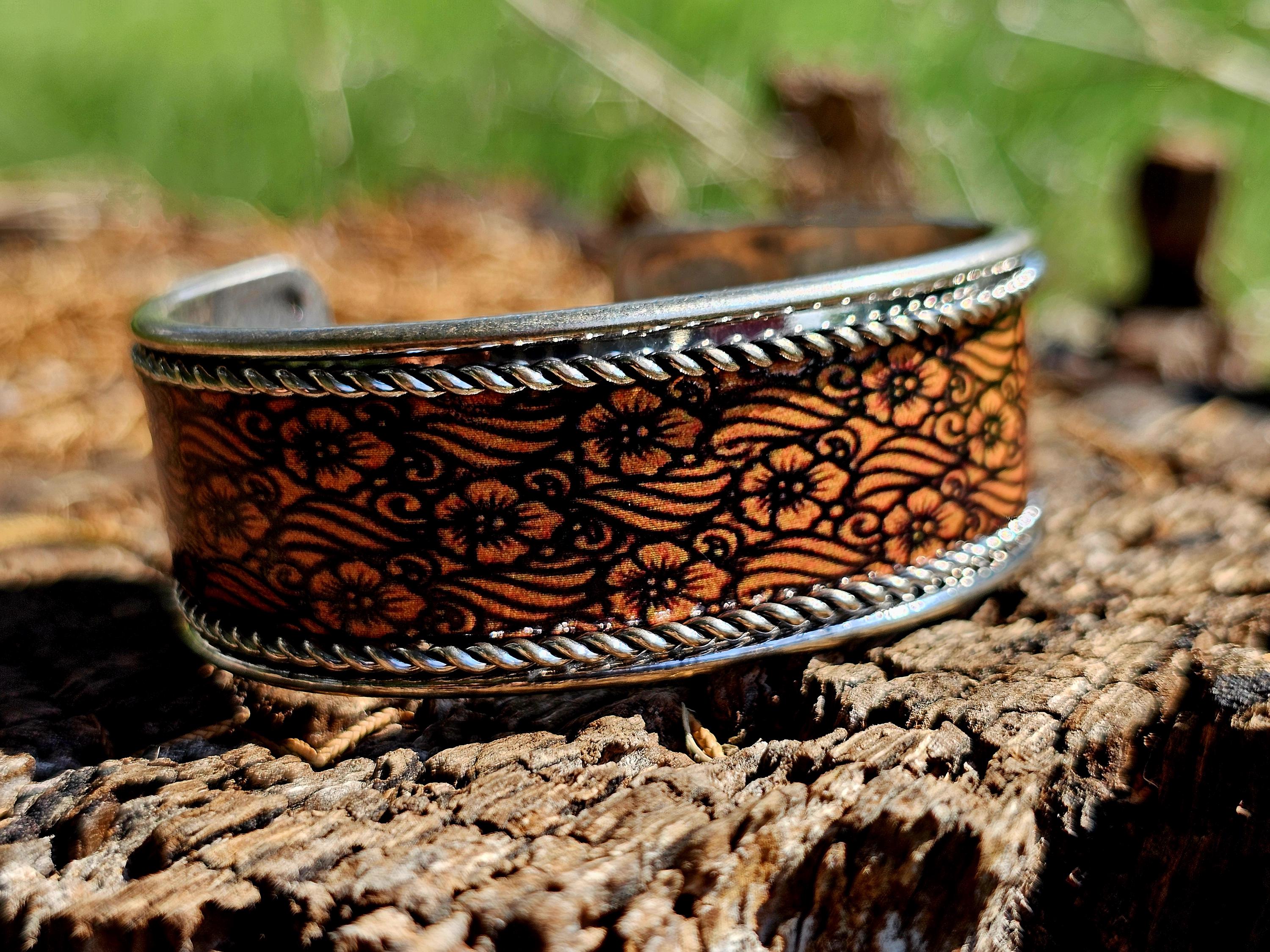 ビーズブレスレットD【ブルー/青】ネイティブ柄 革 レザー バックル シングル ブレスレット レザー 本革 ネイティブデザイン 天然石 レザーブレス 革紐 フリーサイズ