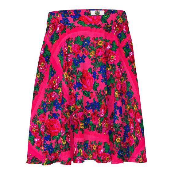 Pink Kokum Scarf Clara Skirt