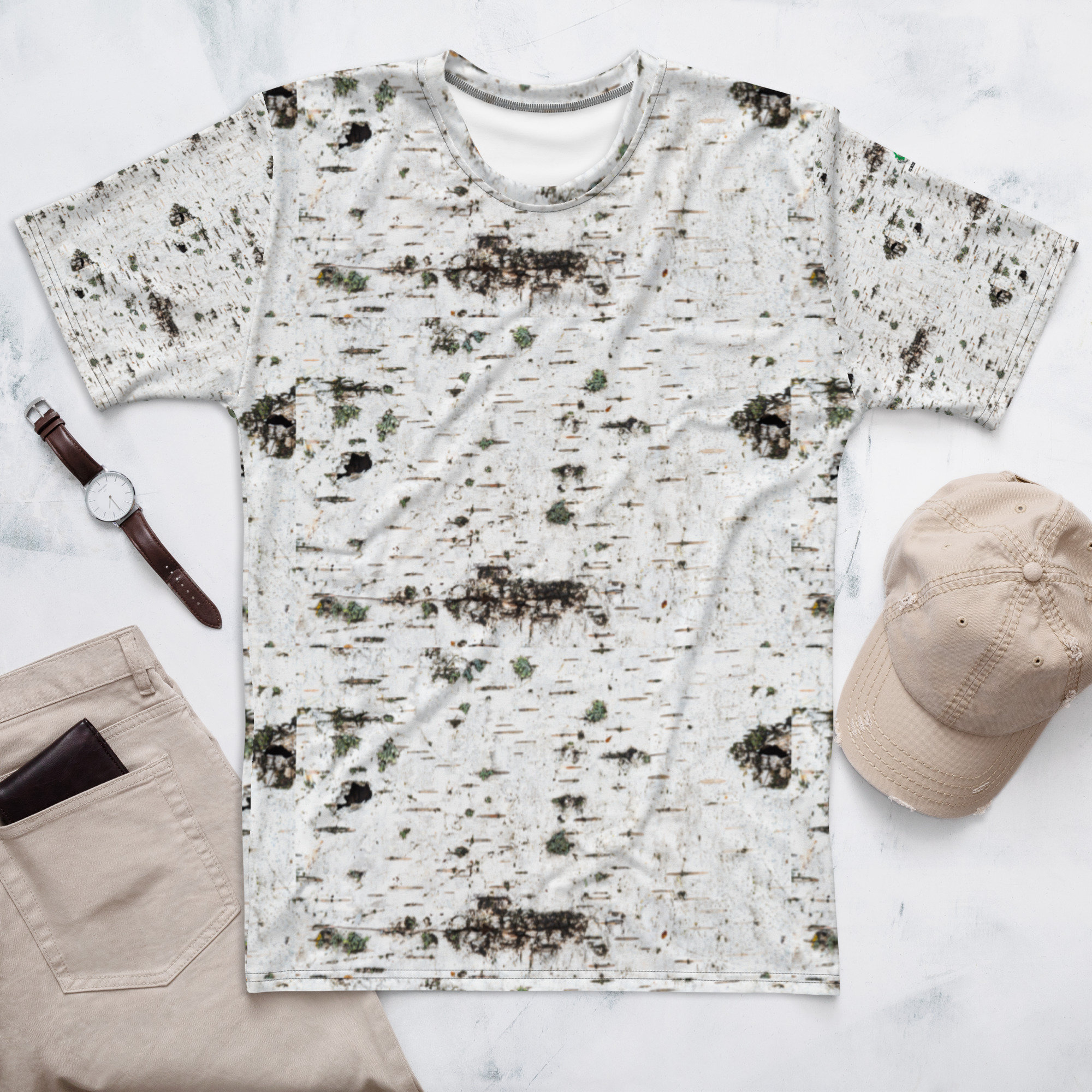 Torquatus Small Logo Graphic T-Shirt- Birch
