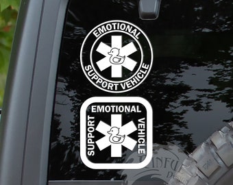 Emotional Support Vehicle - Duck Off Road - Decal / Sticker