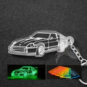 280zx Acrylic Laser Cut Keychain