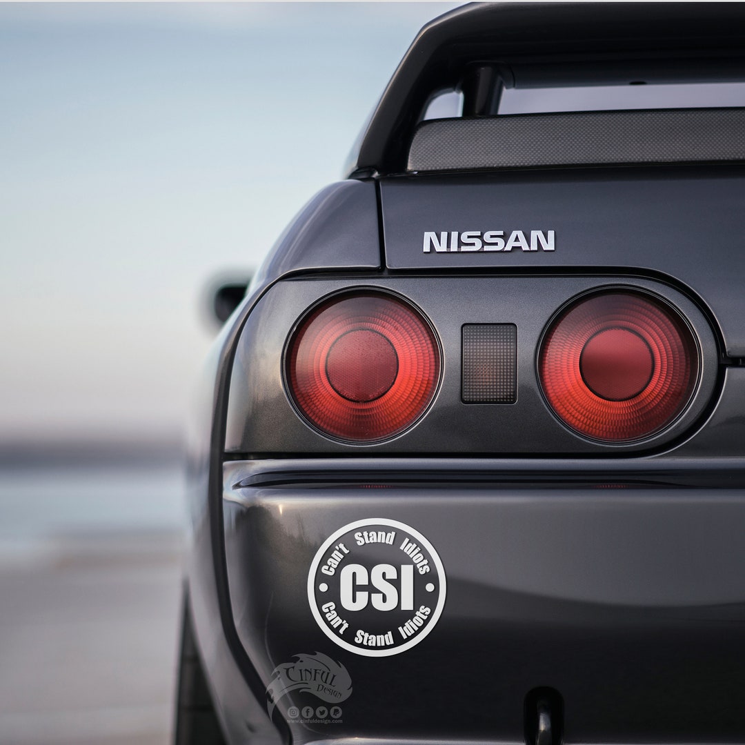 Can't Stand Idiots CSI Decal / Sticker JDM Racing - Etsy