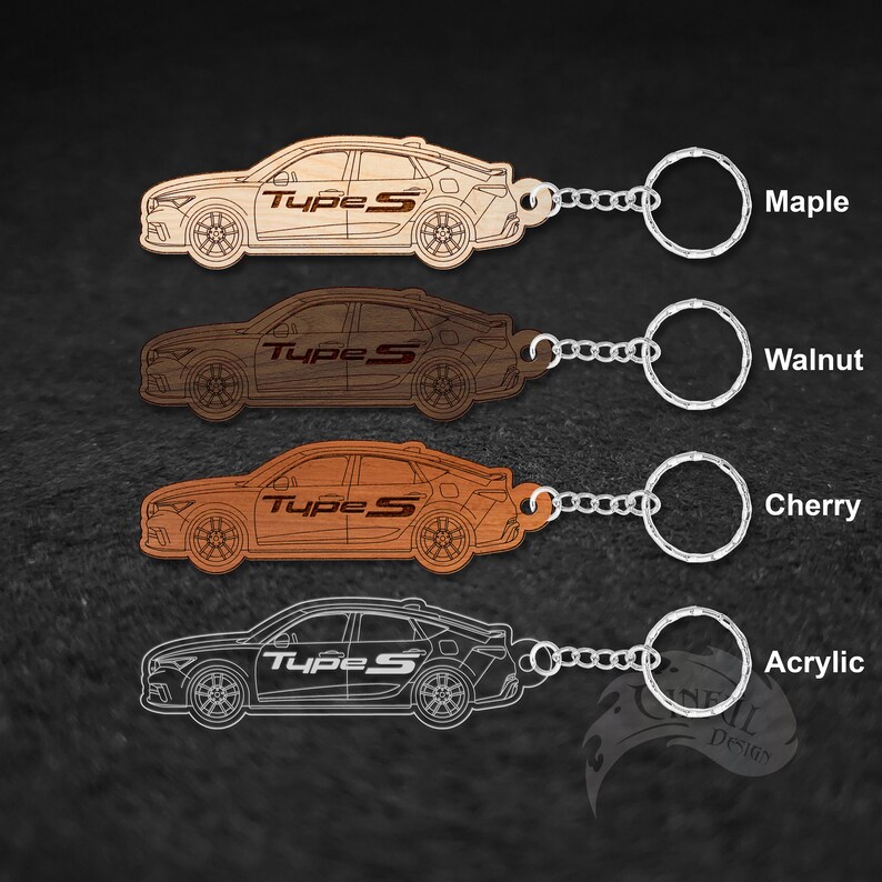 Integra Type-r S 2024 Laser Cut Keychain - Etsy