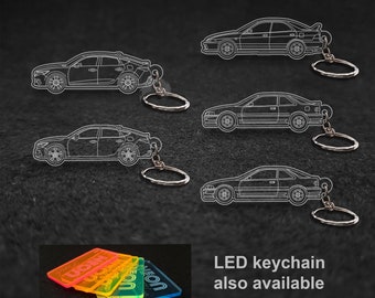 Integra RSX, DA, Type R, Acrylic Laser Cut Keychain