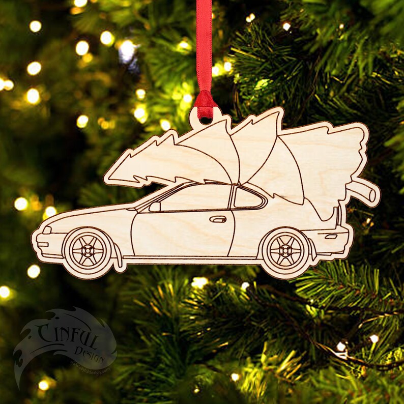 Car Christmas Ornament 1G civic, CRX, EF Hatch, EF Wagon, Prelude, Civic Sport, Integra image 4