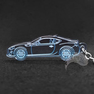 Scion FR-S 2013-2016 Laser Cut Keychain image 1