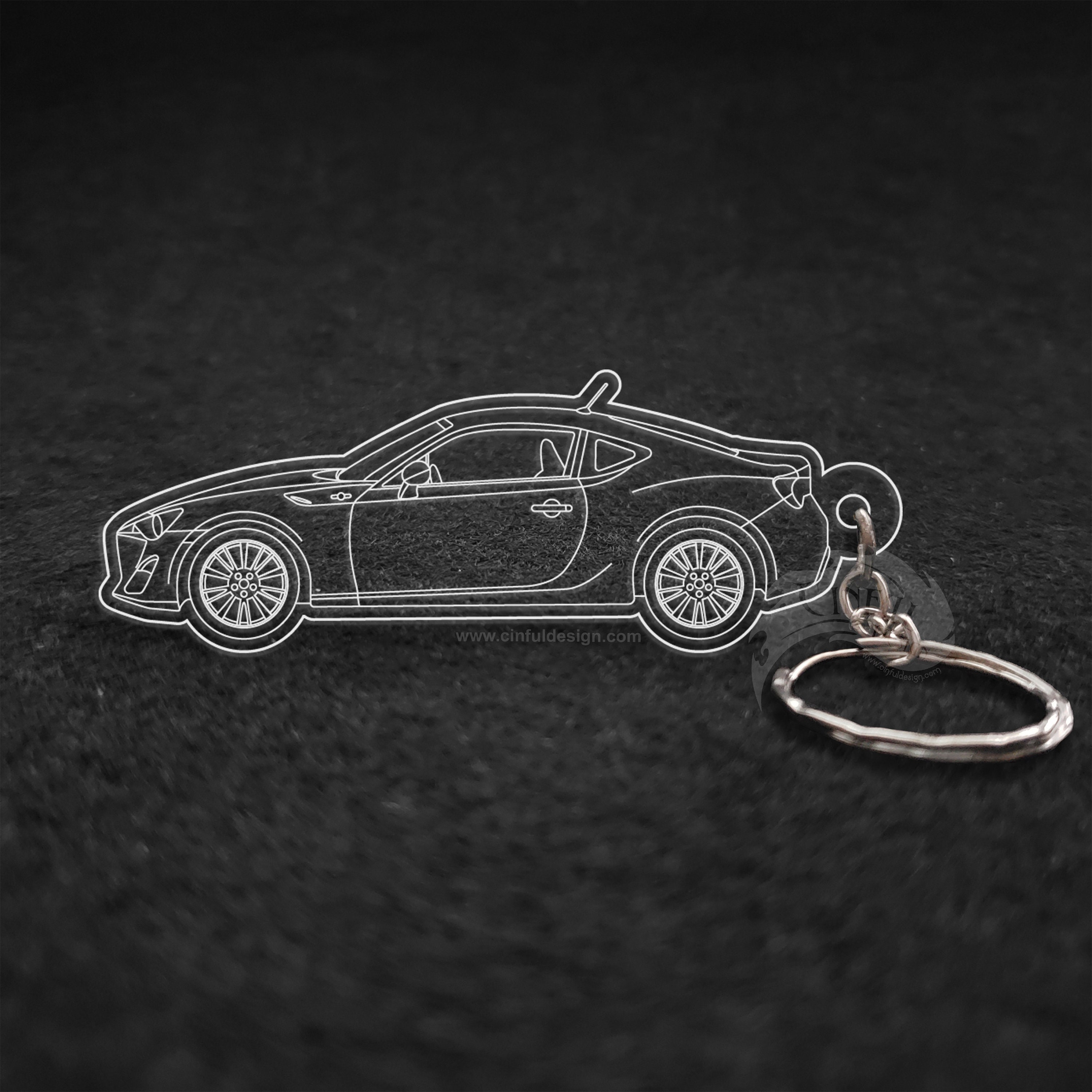 Scion FR-S 2013-2016 Laser Cut Keychain - Etsy Australia