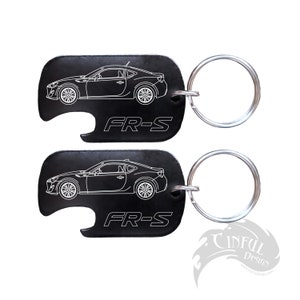 Scion FR-S 2013-2016 Laser Cut Keychain image 5