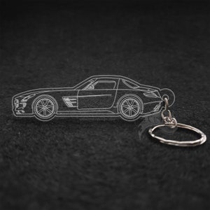 SLS AMG 2011 Laser Cut Keychain image 2