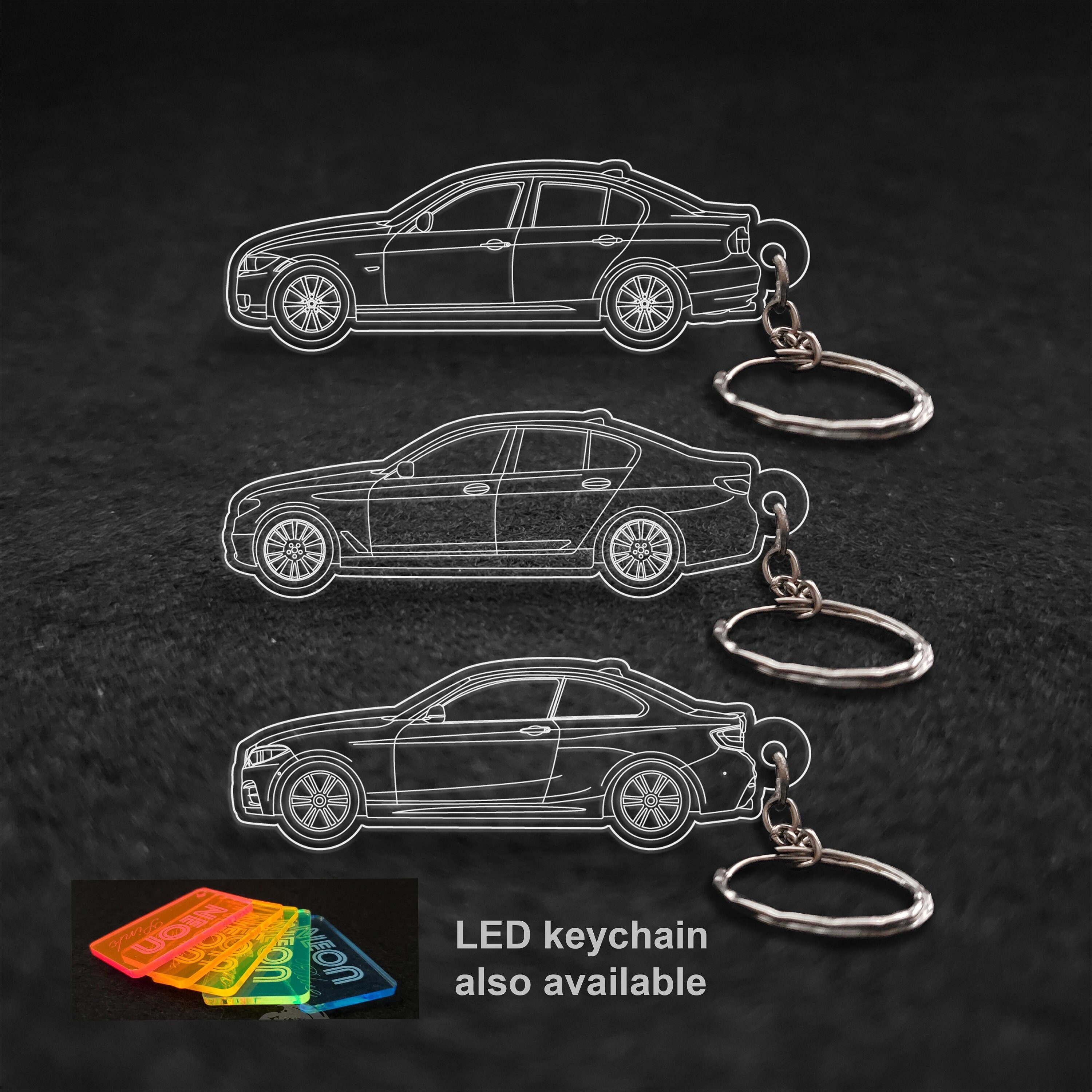 Glossy Reflective Carbon Fiber Trim Interior Stickers For BMW 320i 325i  328i E90