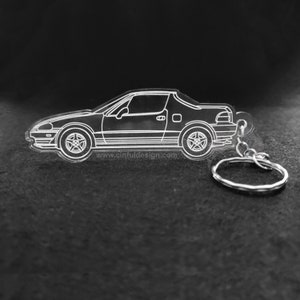 Del Sol Laser Cut Keychain image 2