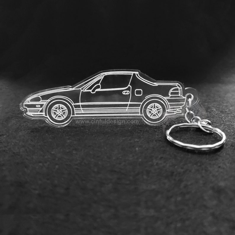 Del Sol Laser Cut Keychain image 2