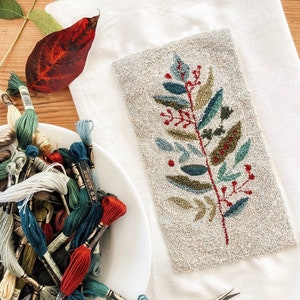 Christmas Needle Punch Embroidery Pattern image 3