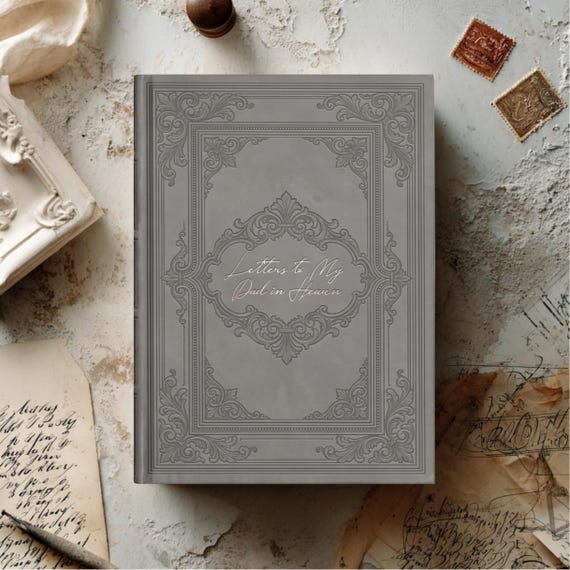 Personalized Vintage Hardcover Journal | Customized Hardback Notebook | Antique Book Custom Gift | Milestone, Chapter, Age, Date