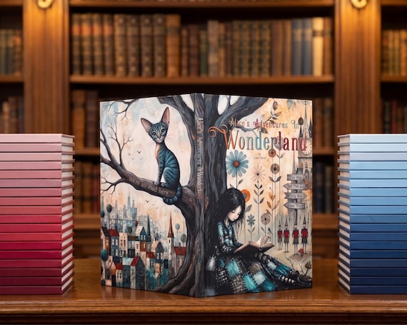 Bespoke Alice’s Adventures in Wonderland | Match Your Home Decor | Eco Friendly Hardcover Book
