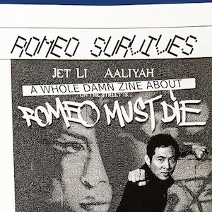 ROMEO SURVIVES: A Whole Damn Zine About Romeo Must Die image 1