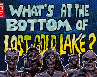 5e Spooky Horror side quest NO AI used | RPG DnD One-Shot What's At The Bottom of Lost Gold Lake?