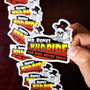 Mr. Bones Wild Ride sticker RCT meme image 1