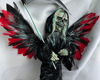 Art doll Dead scull