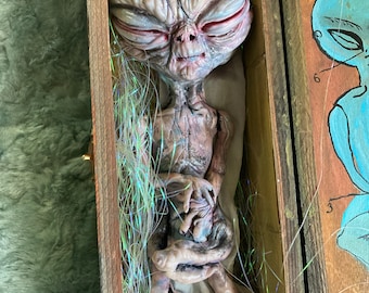 1 Alien mummmy secret box