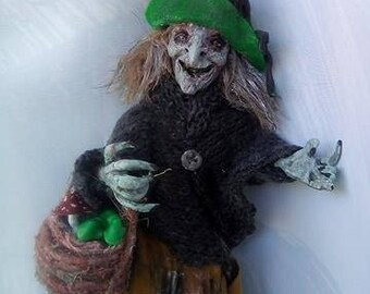 Kitchen Witch La Befana Baba yaga Amulet home