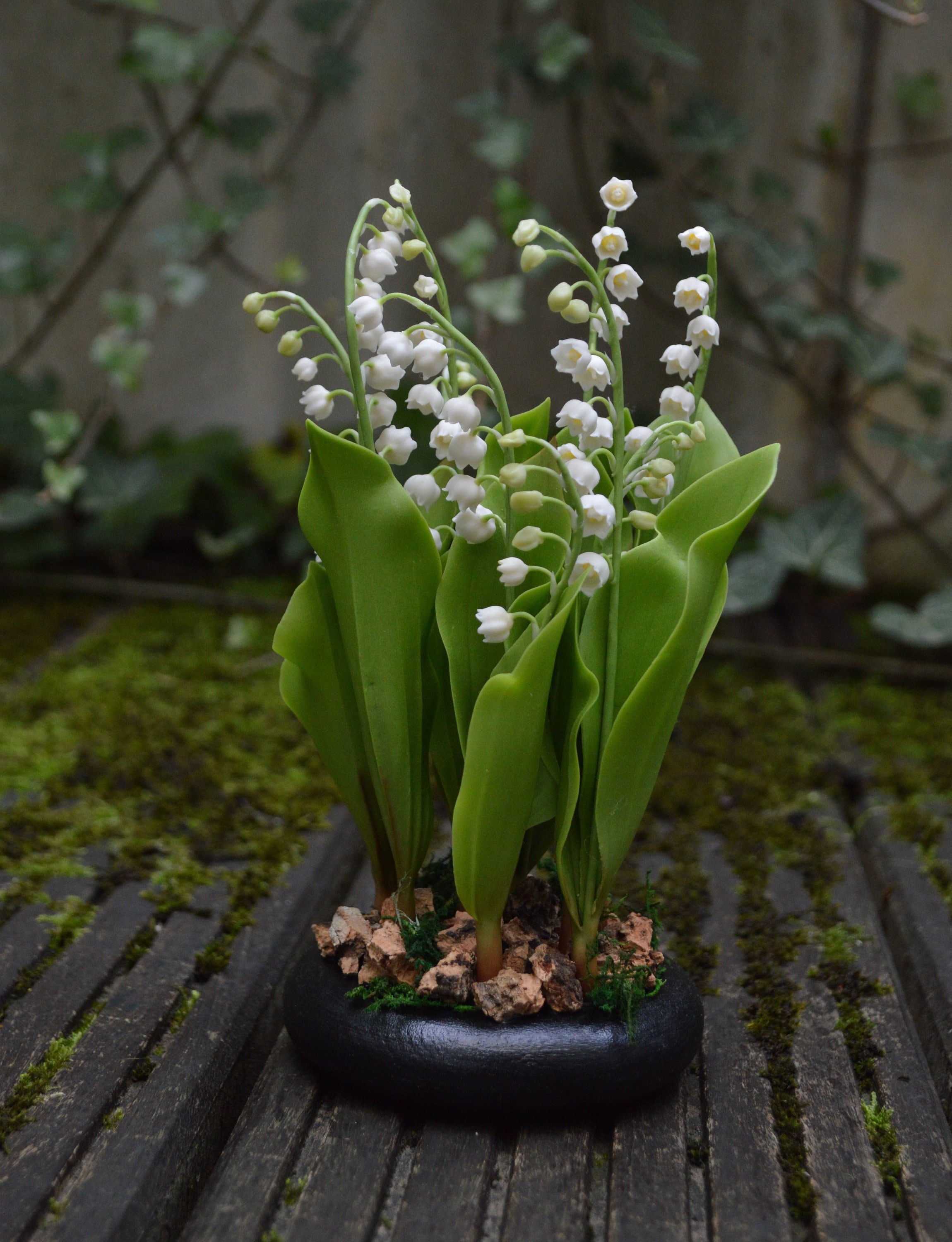 ミ*ト様 Fleurs デザートプレート Lily of the Valley ミ*ト様 Fleurs デザートプレート Lily of the Valley