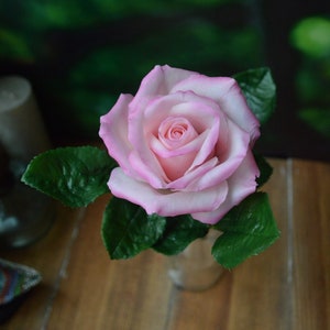Cold porcelain handmade roses