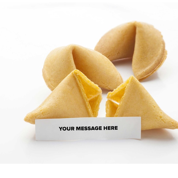 50 Customized Fortune Cookies You Choose The Message!