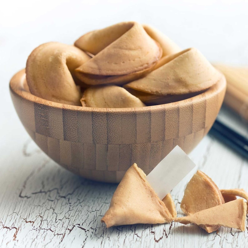 12 personalized fortune cookies use your own messages etsy