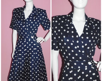 80s fashion polka dots