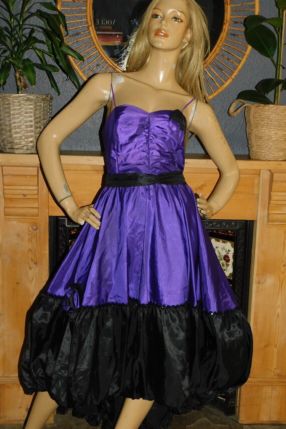 dark purple bubble dress Purple Bubble Dress