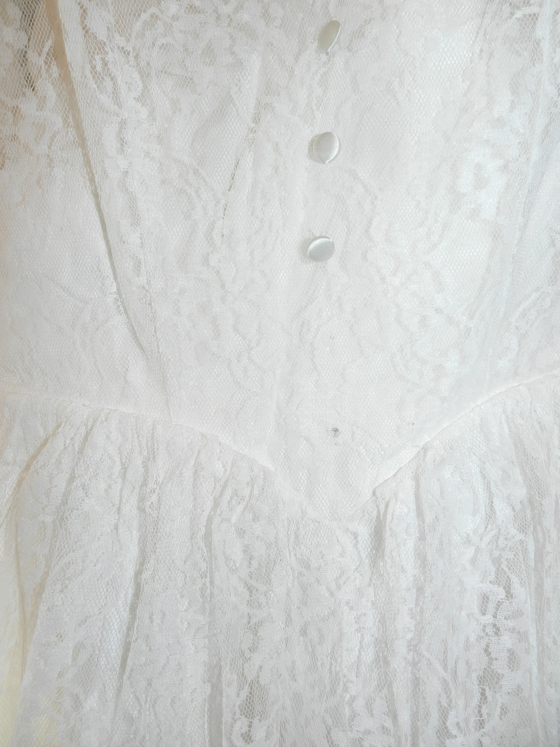 Vintage 50s White LACE New Look FULL Skirt WEDDING Dress 10 S - Etsy UK