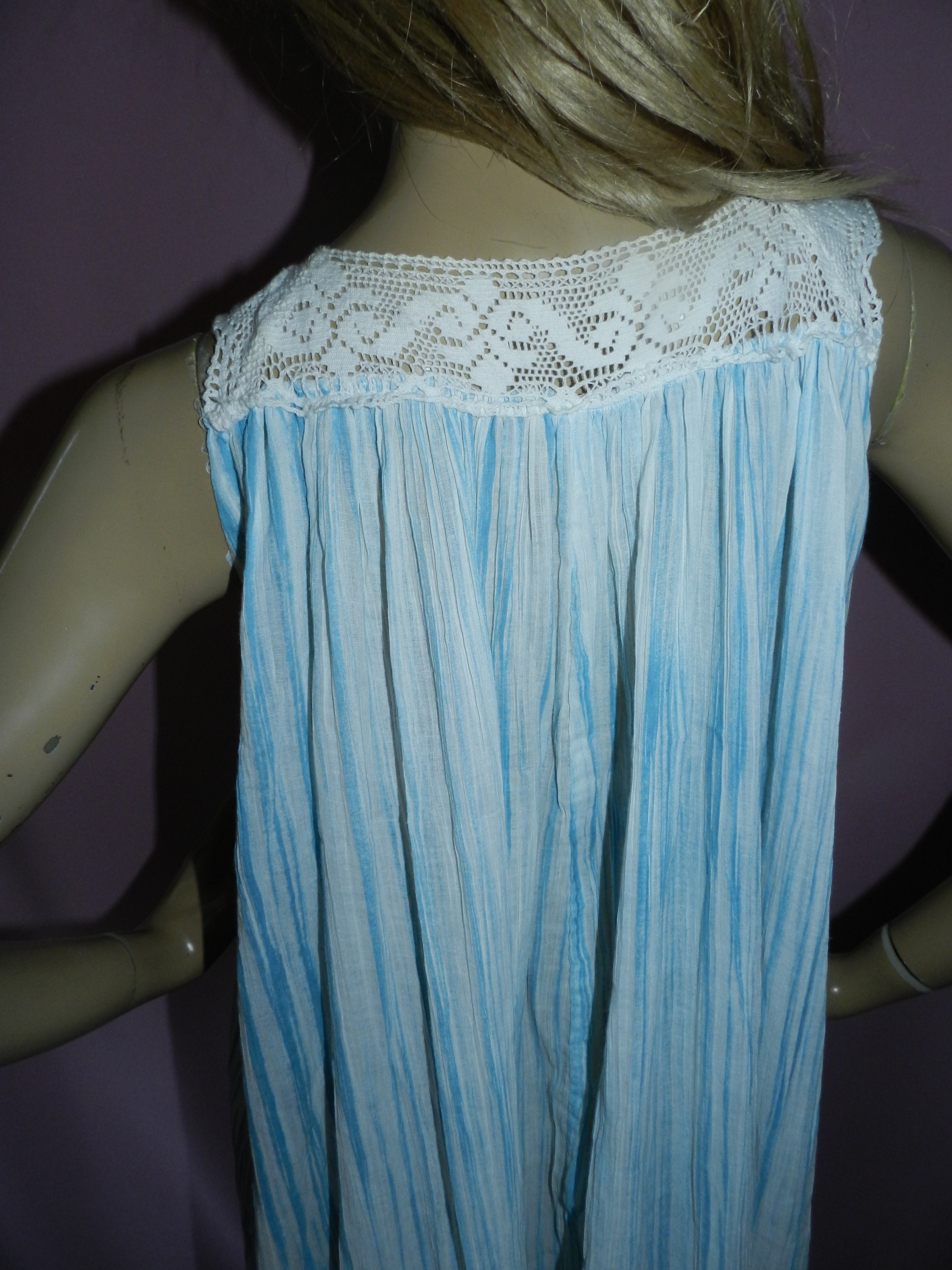 vintage cheesecloth dress