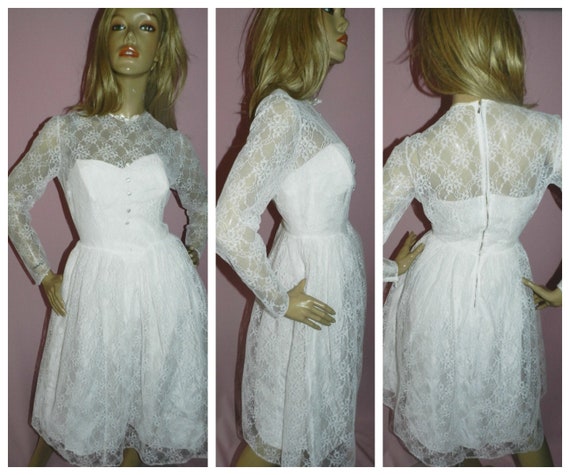 new look white lace dress