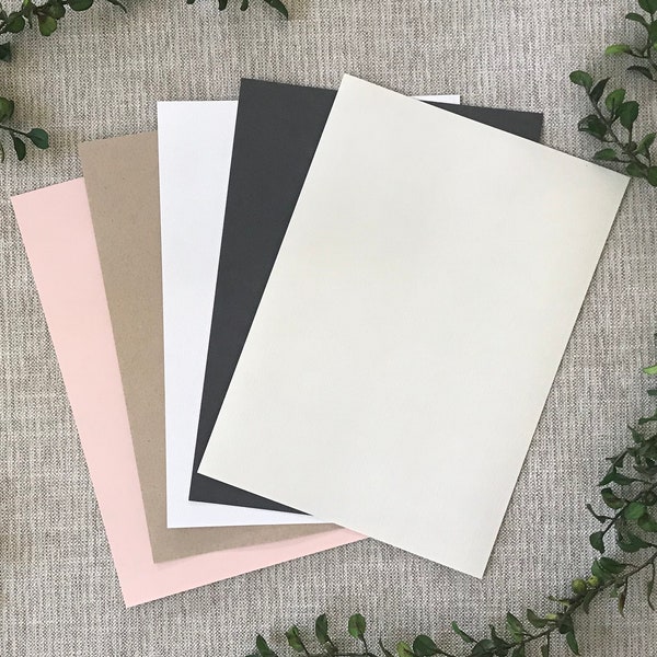 Kraft Cardstock Etsy
