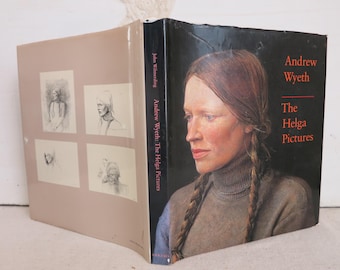 Vintage 1987 the Andrew Wyeth - the Helga Pictures - Art Book - Etsy