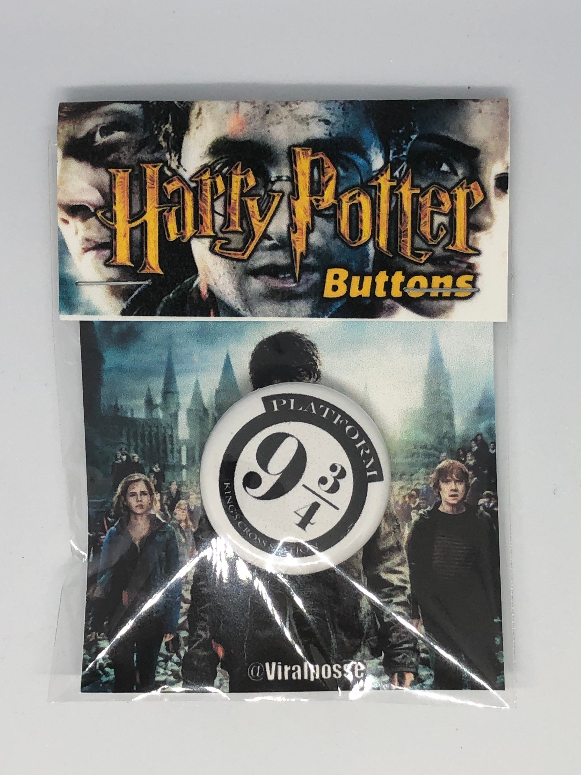 Harry Potter buttons | Etsy