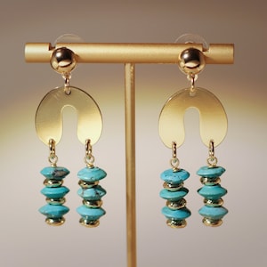 Turquoise earrings