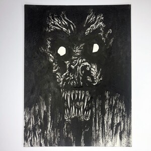 Shapeshifter - Were Chimp - Original ink drawing