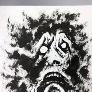 SHIFTOBER series: Traumatized Original ink drawing image 4