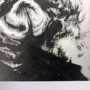 SHIFTOBER series: Traumatized Original ink drawing image 9