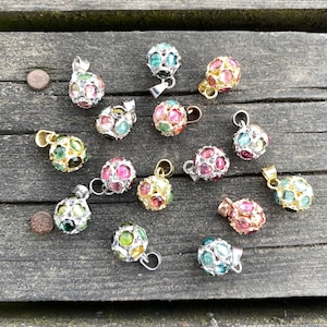 Vintage Tourmaline Necklace, Vivid Color Tourmaline Silver Pendant, Special Piece for Tourmaline Lovers, Best Gift for Her Mother