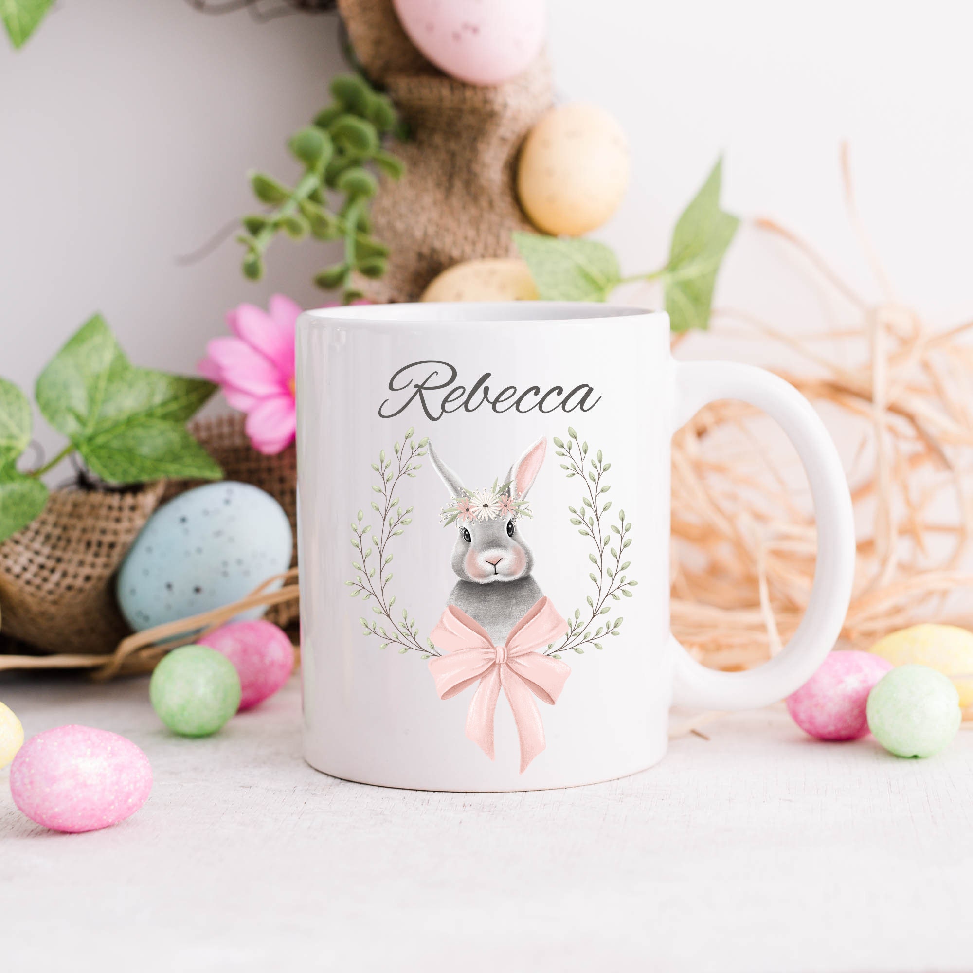 Easter Mug Personalised Easter Mug Coffee Mug Easter Etsy Norway