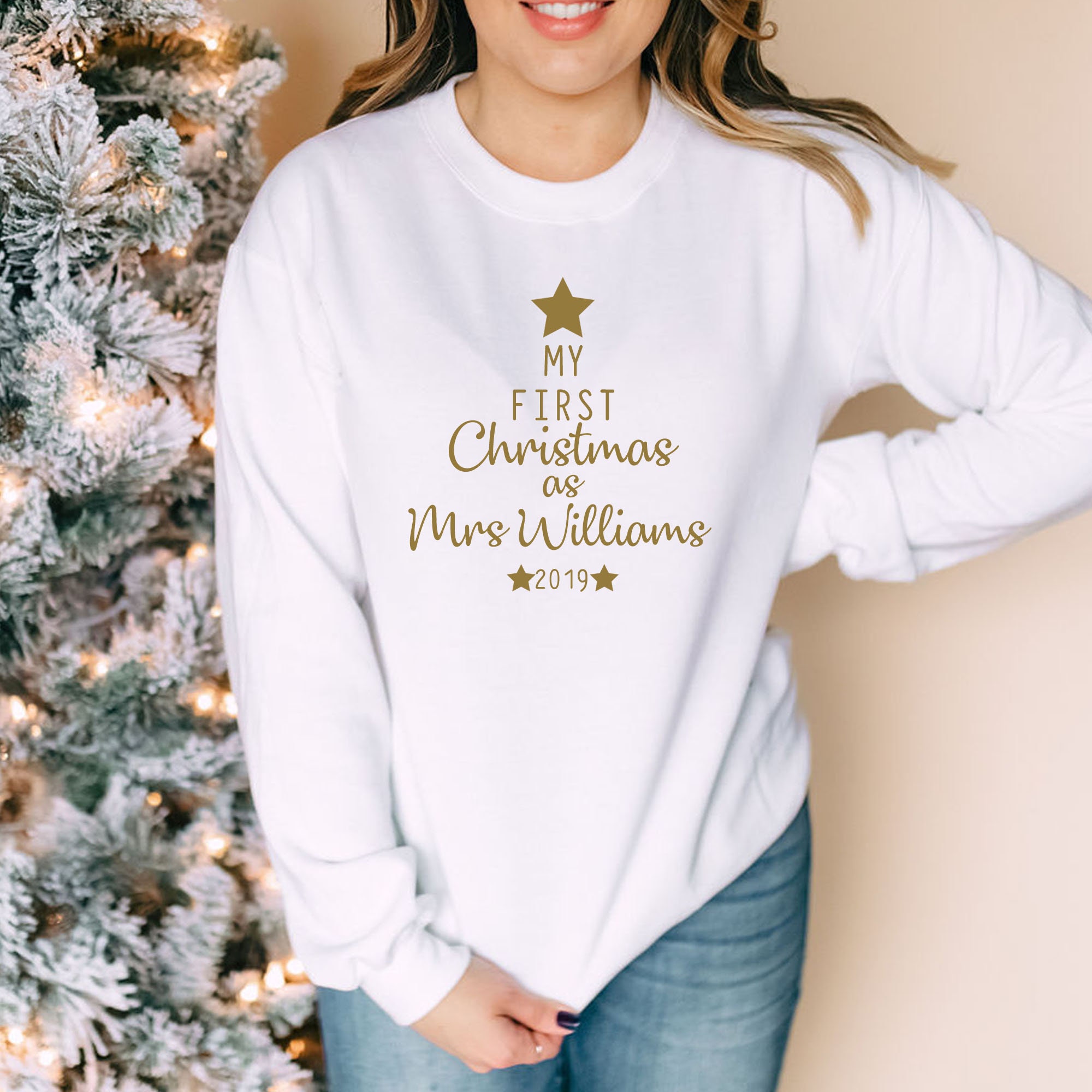 my 1st christmas jumper