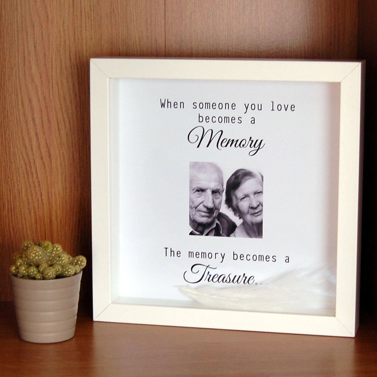 In Loving Memory Frame Print Gift Personalised Those We Love Memorial Framed