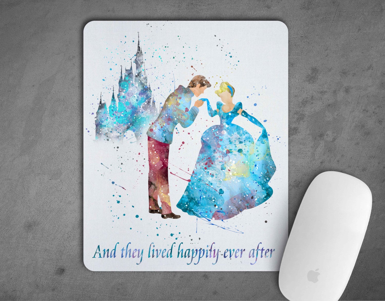 Cinderella and Prince Charming Quote Cinderella's Castle Etsy