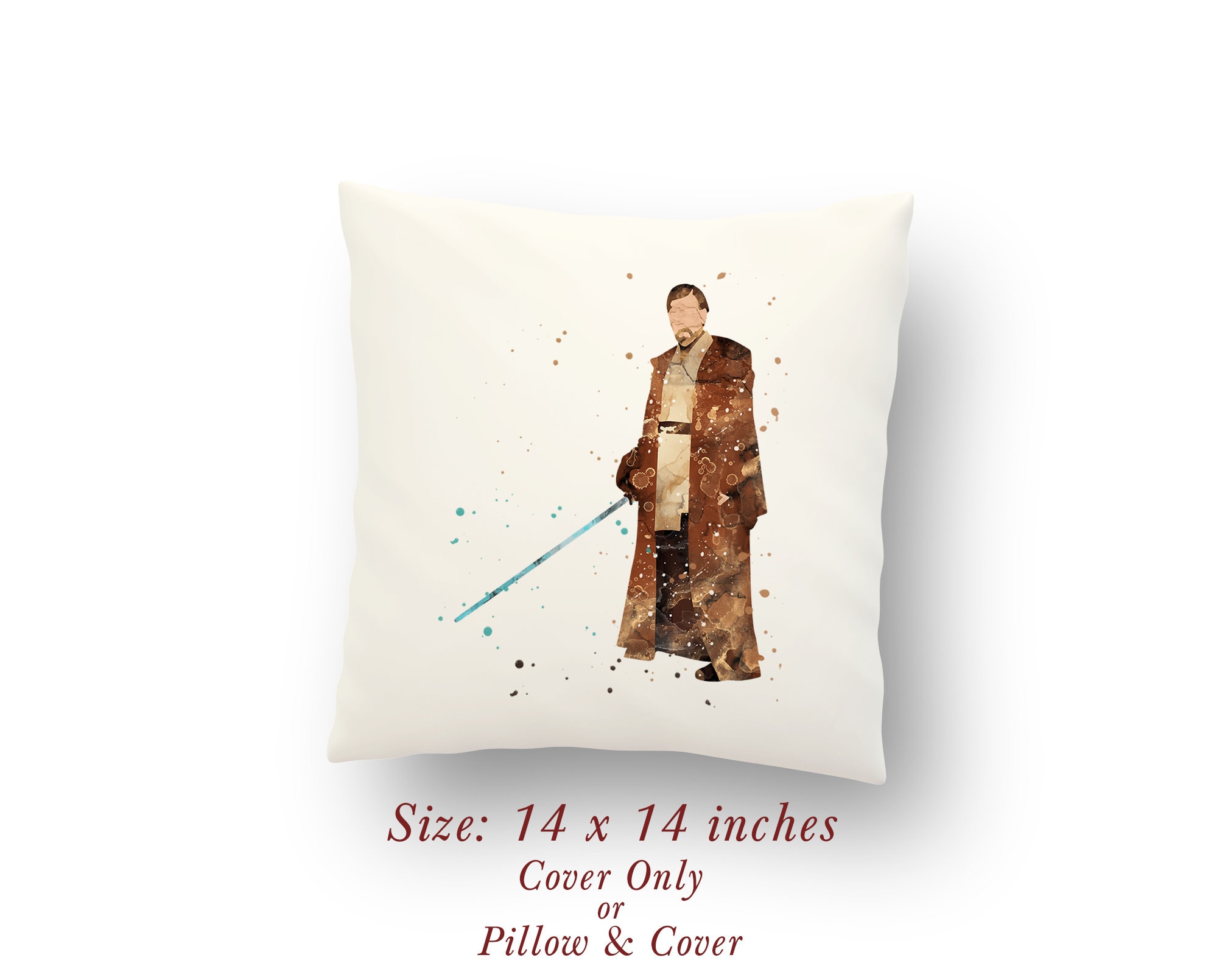 Star Wars Throw Pillows, Obi Wan & Anakin Throw Pillow