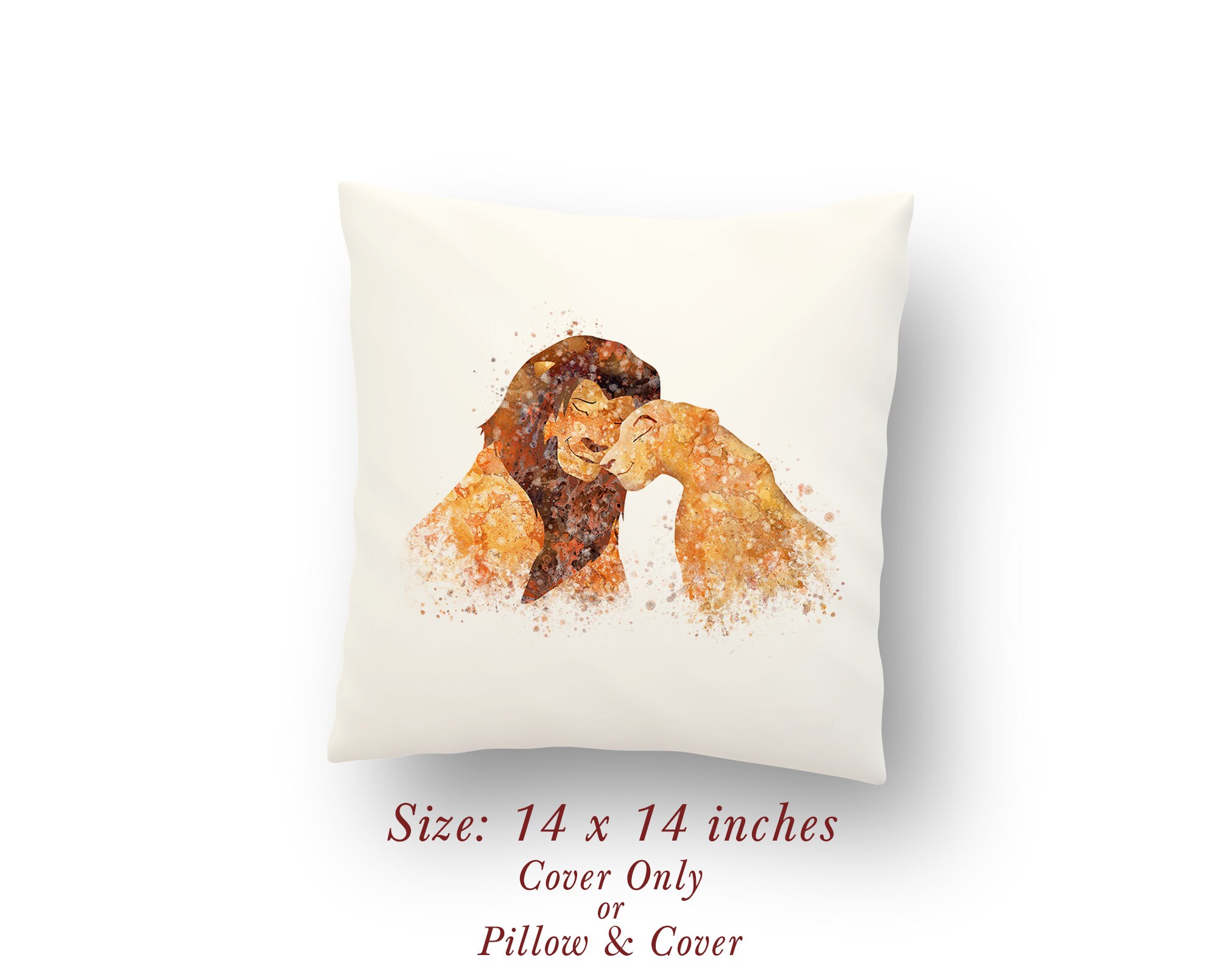 simba pillow size